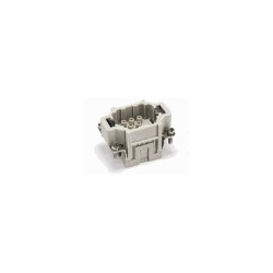 Insert HEE, Raccordement à Sertir, femelle, 10 pin, 16A, Polycarbonate, 6B 